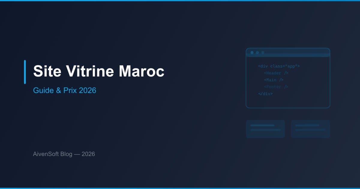 Showcase Website Creation in Morocco: Complete Guide & Pricing 2026