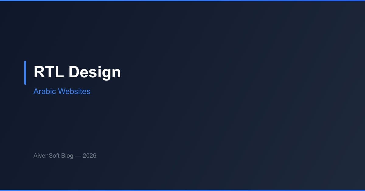 RTL Arabic Website Design Best Practices