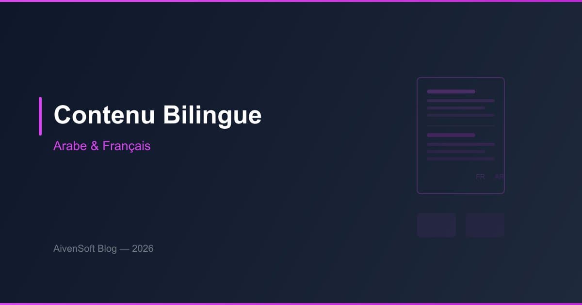 Bilingual Content Strategy: Arabic and French on the Web